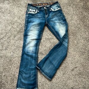 Rock Revival Boot Cut Jeans  style Thais  28